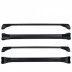 CRUZ Airo Fuse FIX Black | Bagażnik dachowy / belki CRUZ Mercedes CLA Shooting Brake X118 2019-