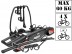 Thule VeloSpace 3 | 4bike 13p Black 9033100 + Adapter