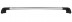 Thule Wingbar Edge fixpoint Silver  | Bagażnik dachowy Land Rover Defender 90/110/130 2020-