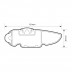 89047 NORDRIVE Bagażnik dachowy belki Fiat Panda VAN 2013-