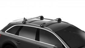 Thule Wingbar Edge EVO Silver | Bagażnik dachowy belki | BMW Seria 5 F11 Kombi 2010-2017