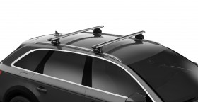 Thule Wingbar Evo Silver  | Bagażnik dachowy Subaru Outback Kombi 2003-2009 