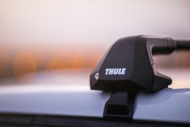 THULE Wingbar Edge Clamp Black | Ford S-Max ze szklanym dachem 2006-2015 | Bagażnik dachowy belki