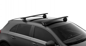 Thule Wingbar Evo Fixpoint Black | Infiniti Q30 Hatchback 2016-2019 | Bagażnik dachowy belki