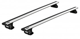 Thule Wingbar Evo Fixpoint Silver | Dacia Dokker 2012- | Bagażnik dachowy belki