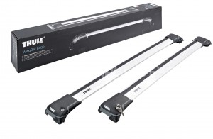 Thule WingBar Edge Silver | Ford Ka+ Active Hatchback 5-drz  2018- | Bagażnik dachowy belki