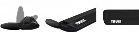 Thule Evo WingBar 7104 BLACK