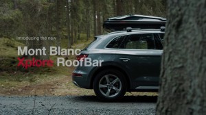 MontBlanc Xplore | Bagażnik dachowy Belki  Audi e-tron SUV 2019-