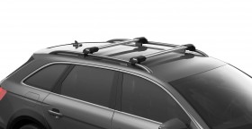 Thule WingBar Edge Silver | Bagażnik dachowy Audi A6 C7 Allroad 2011-2019