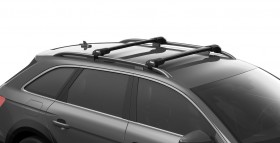 Wingbar Edge EVO BLACK | Audi A4 B8 Allroad 2008-2015 | Bagażnik dachowy belki