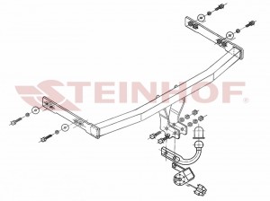 Steinhof hak holowniczy Seat Toledo II 1999-2004