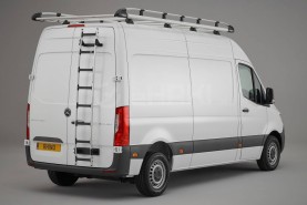 Rhino AluminiumLadder | Drabinka na tylne drzwi Mercedes Sprinter L1H1 / L2H1 2018-