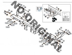ARAGON Hak holowniczy Peugeot Boxer 2006-