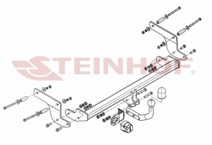 Steinhof hak holowniczy Renault Clio IV Hatchback 2012-2019