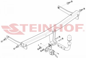 Steinhof hak holowniczy Volkswagen Passat CC 2008-2012