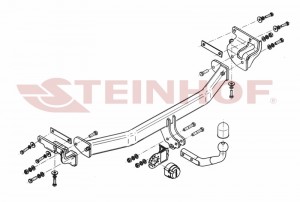 Steinhof hak holowniczy KIA Carens IV (RP) 2013-2019