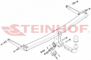 Steinhof hak holowniczy Audi Q2 2016-