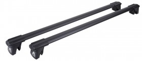 Aguri Runner Black | Bagażnik dachowy belki | Fiat Panda III Hatchback 2012- 