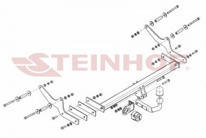 Steinhof hak holowniczy Renault Laguna III Hatchback 2007-2015