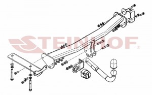 Steinhof hak holowniczy Land Rover Freelander 2 (LF) 2007-2014