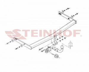 Steinhof hak holowniczy Seat Leon II 2005-2012