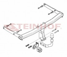 Steinhof Hak holowniczy Suzuki Swift Hatchback 2017- (RZ/AZ)