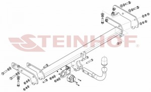 Steinhof hak holowniczy Ford Edge 2016-