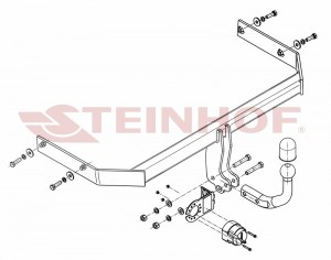 Steinhof hak holowniczy Volkswagen Polo (6R/6C) 2009-2017