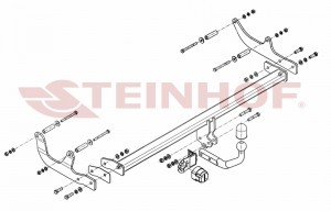 Steinhof hak holowniczy Renault Fluence 2009-2016