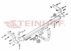 Steinhof hak holowniczy Peugeot 301 2012-