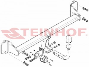 Steinhof hak holowniczy BMW X1 (F48) 2015-2022