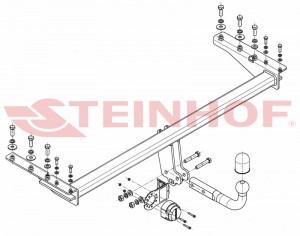 Steinhof hak holowniczy Subaru Outback (BH) 1999-2003