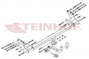 Steinhof hak holowniczy Volvo XC90 I 2003-2014