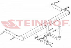 Steinhof hak holowniczy Volkswagen Passat B8 Kombi 2014-2024