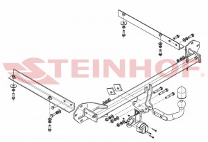 Steinhof hak holowniczy Honda Civic IX Kombi Tourer 2014-2017