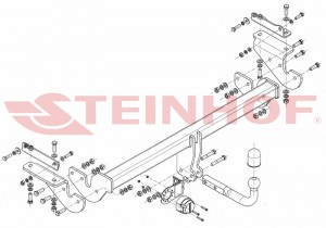 Steinhof hak holowniczy Renault Kadjar 2015-2018