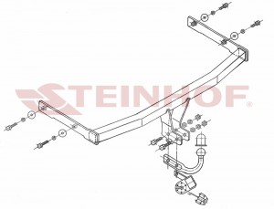 Steinhof hak holowniczy Seat Cordoba II 2003-2009