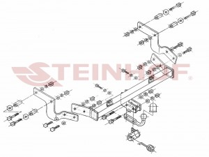 Steinhof hak holowniczy Citroën Berlingo I 1996-2009