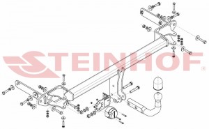 Steinhof hak holowniczy Kia Stonic 2017-2020