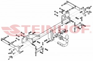 Steinhof hak holowniczy Mercedes-Benz Klasa S (W221) 2005-2013