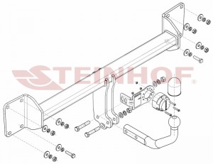 Steinhof hak holowniczy Volvo S90 II 2016-