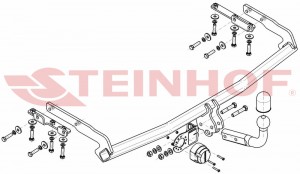 Steinhof hak holowniczy Nissan Almera Tino 2000-2006