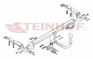 Steinhof hak holowniczy Citroën C4 II 2010-2018