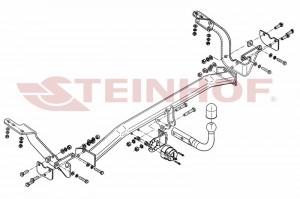 Steinhof hak holowniczy Citroën C4 Picasso I 2006-2013