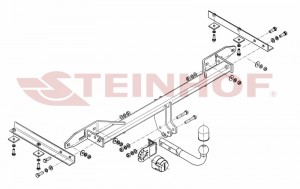 Steinhof hak holowniczy Chevrolet Orlando 2011-2014