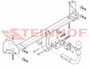 Steinhof hak holowniczy BMW Seria 5 GT Gran Turismo (F07) 2009-2017