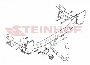 Steinhof hak holowniczy Land Rover Range Rover (L322) 2002-2012