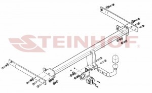 Steinhof hak holowniczy SEAT Leon III ST Kombi 2013-2020