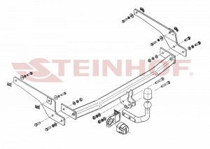 Steinhof hak holowniczy Peugeot 206 SW Kombi 2002-2007