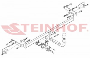 Steinhof hak holowniczy Suzuki Celerio 2014-